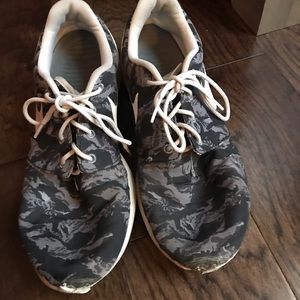 Woman’s Nike running sneakers.